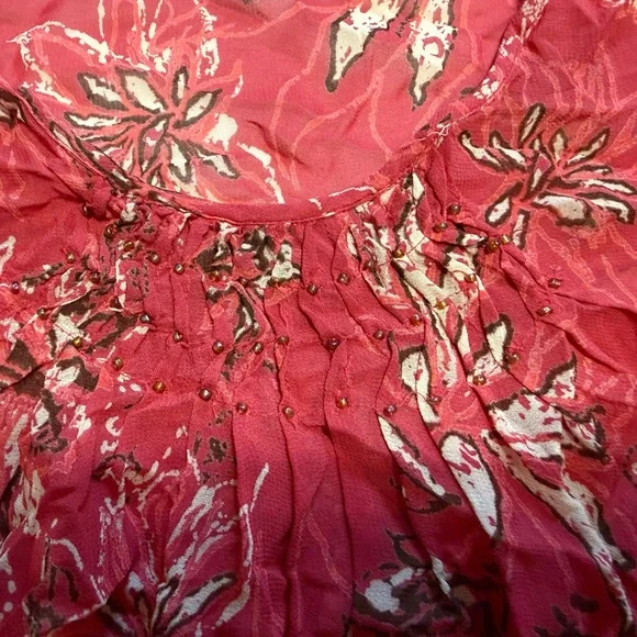 Avenue Vibrant Floral Blouse size 18/20 - Picture 2 of 3